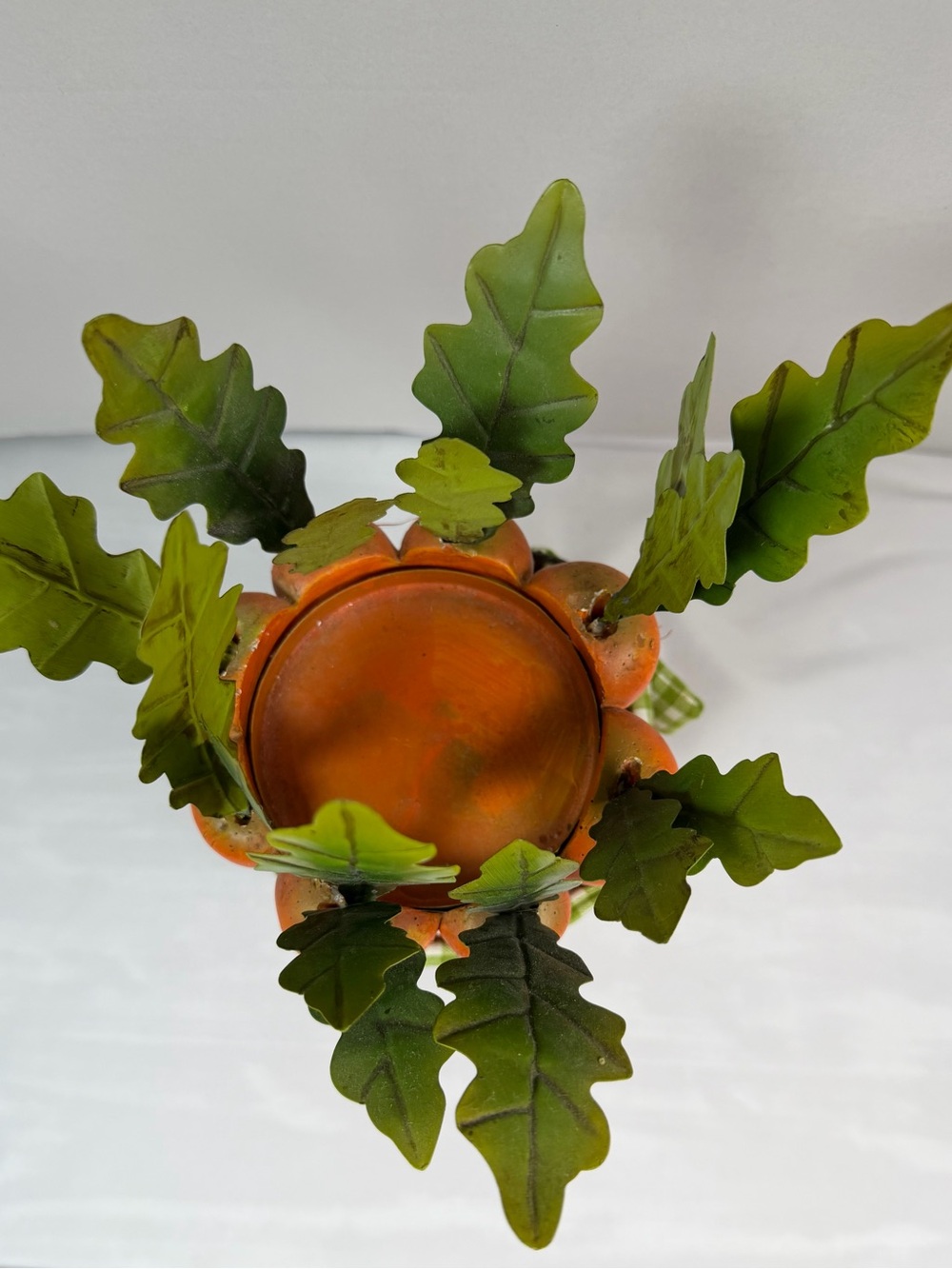 Carrot Candle Holder Beautiful Piece See Note - Picture 10 of 12